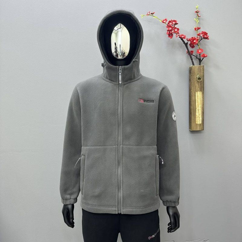 Norway Men's Cold Weather Double-Sided Fleece Jacket