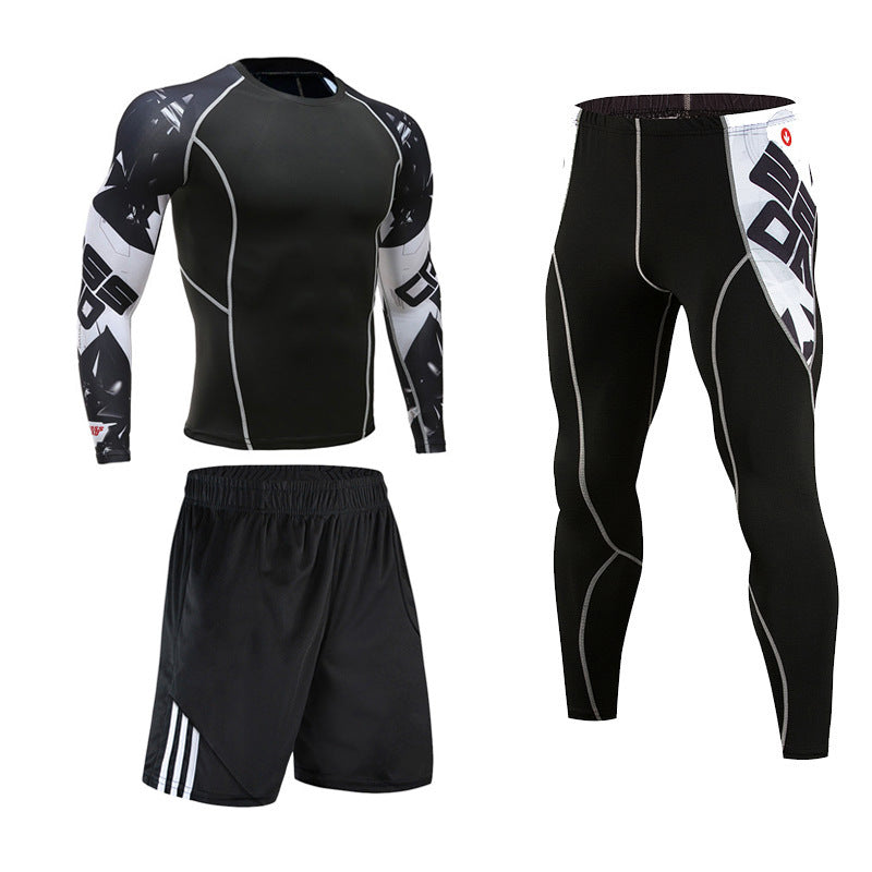 Men's Tights Long Sleeve Fitness  Wear