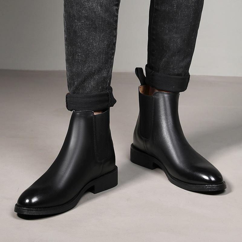 Leather Chelsea Boots