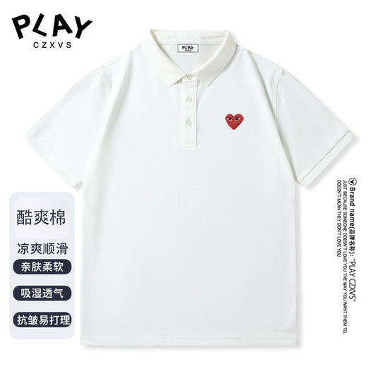 PLAY CZXVS Official Embroidered Polo Shirt