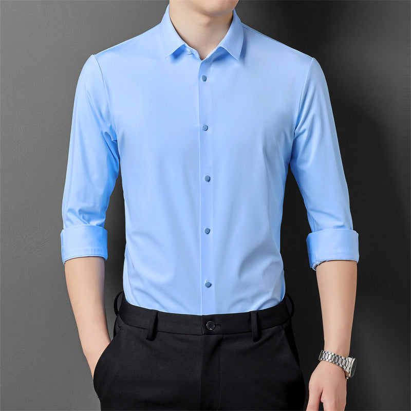 Midnight Traceless Formal Shirt