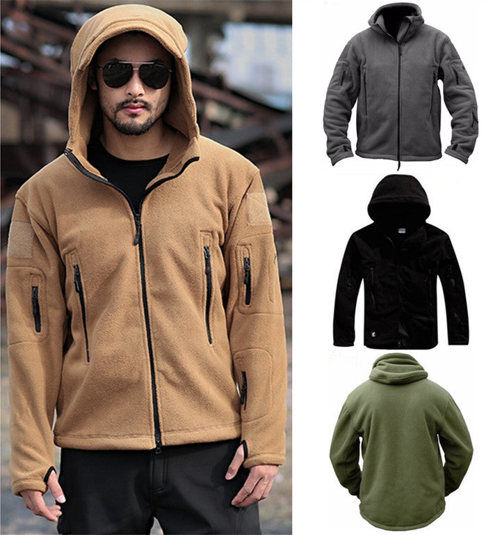 Men's Zipper Hooded Sweatshirt