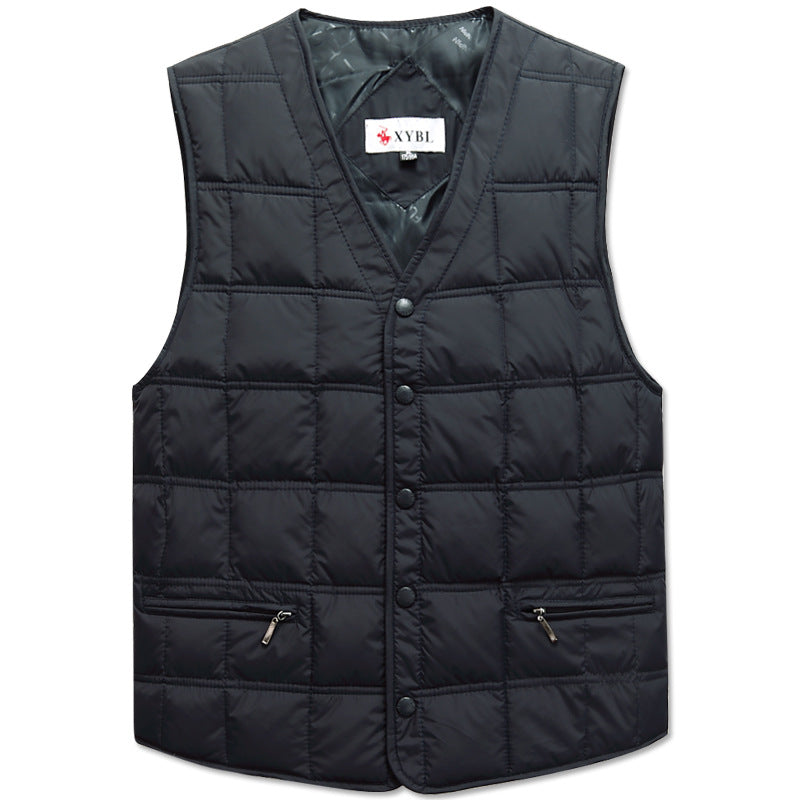 Men's Middle-Aged Down Vest