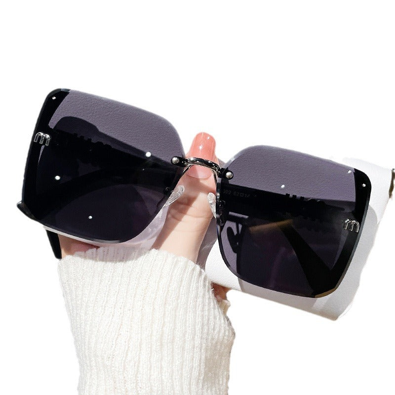 Women's Trendy Half-Rim Sunglasses