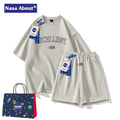 NASA Men's Summer Tracksuit 2024 - Casual Fashion Two-Piece Set