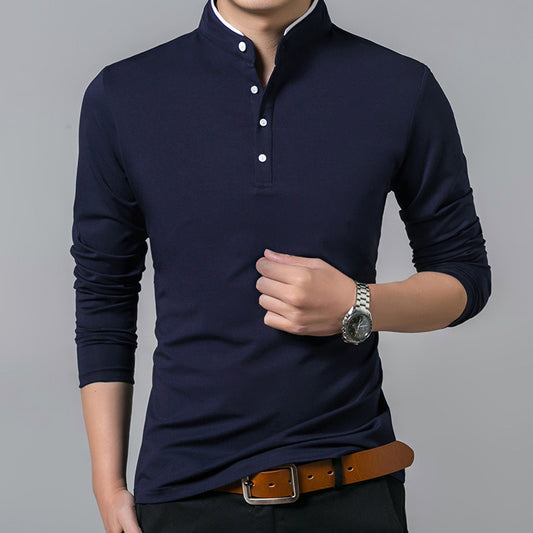 Men's Explosive Polo Classic Solid Shirt