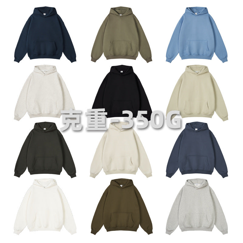 Velvet Hooded 350G Thick Oversize Hoodie
