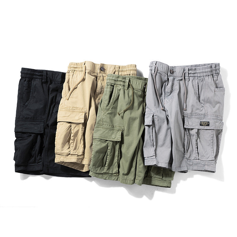 Men's clothing: New casual shorts, cargo pants, multi-pocket pants for summer