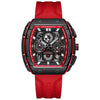 FW-5670-R2 Black Shell Red Face Black Red Band