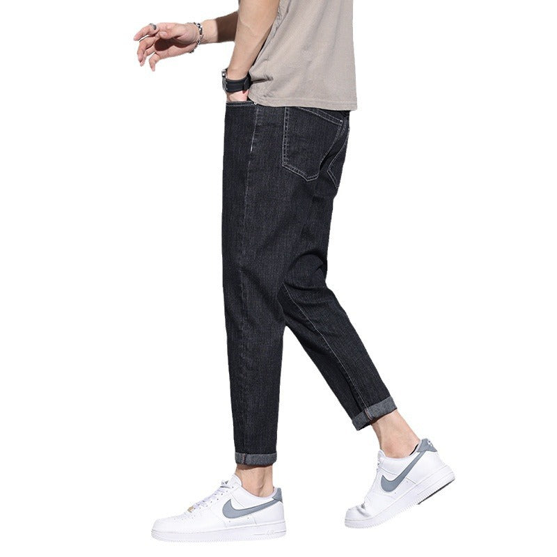 Mishan 2024 Men's Tapered Straight Jeans