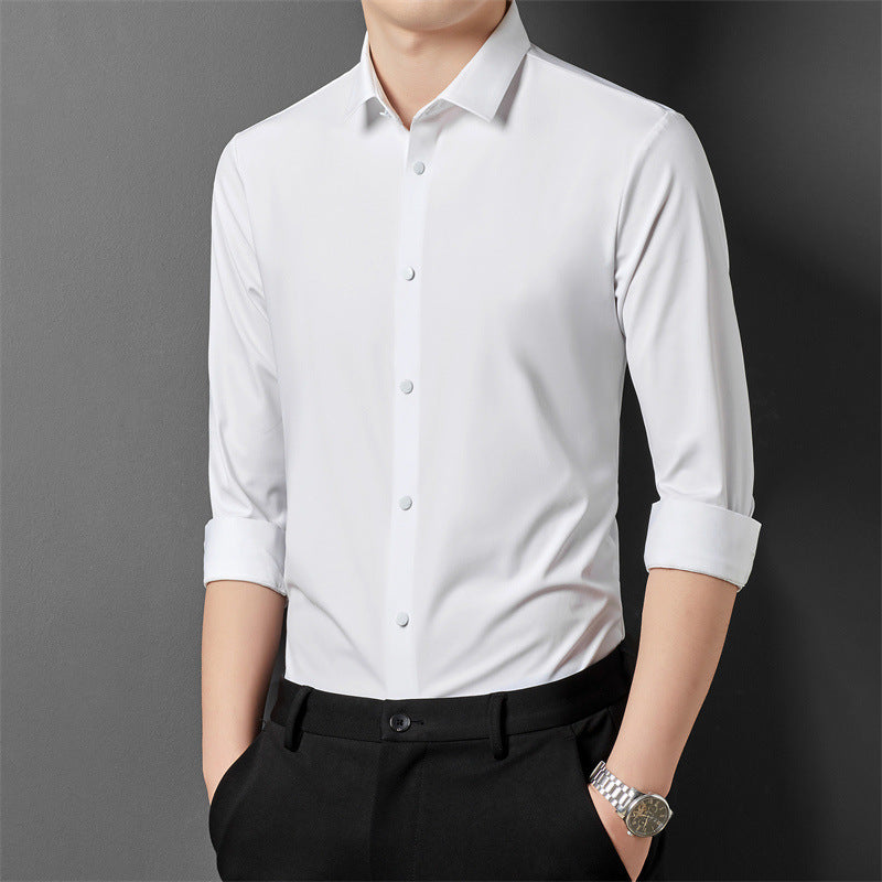 Midnight Traceless Formal Shirt