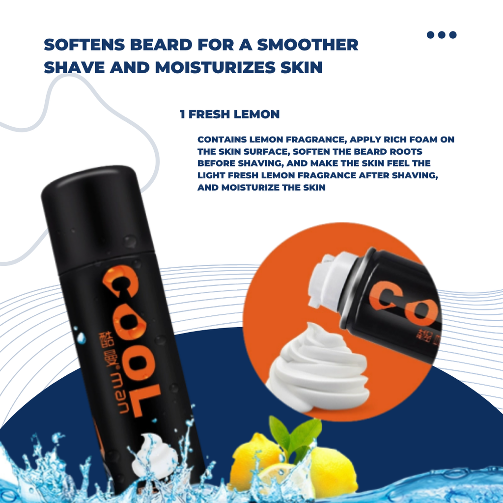 Shasoul Lemon Shaving Foam