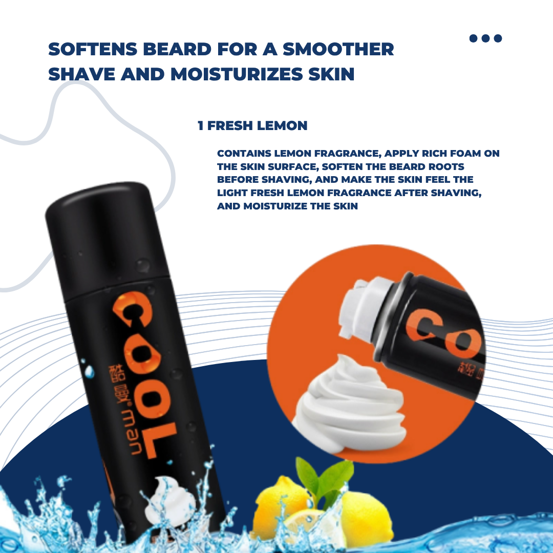 Shasoul Lemon Shaving Foam