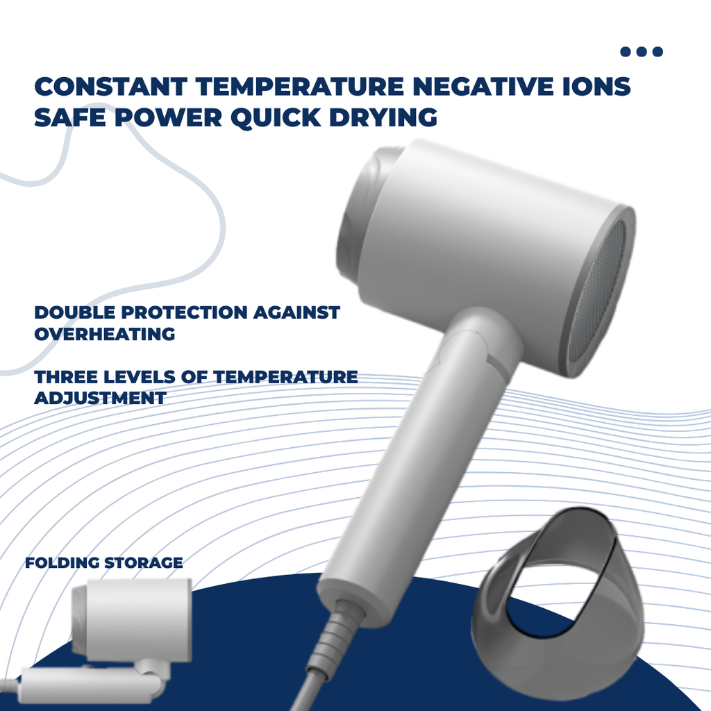 Shasoul Blue Light Hairdryer