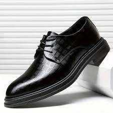 Summer Business Formal Wear Leather Shoes Men's