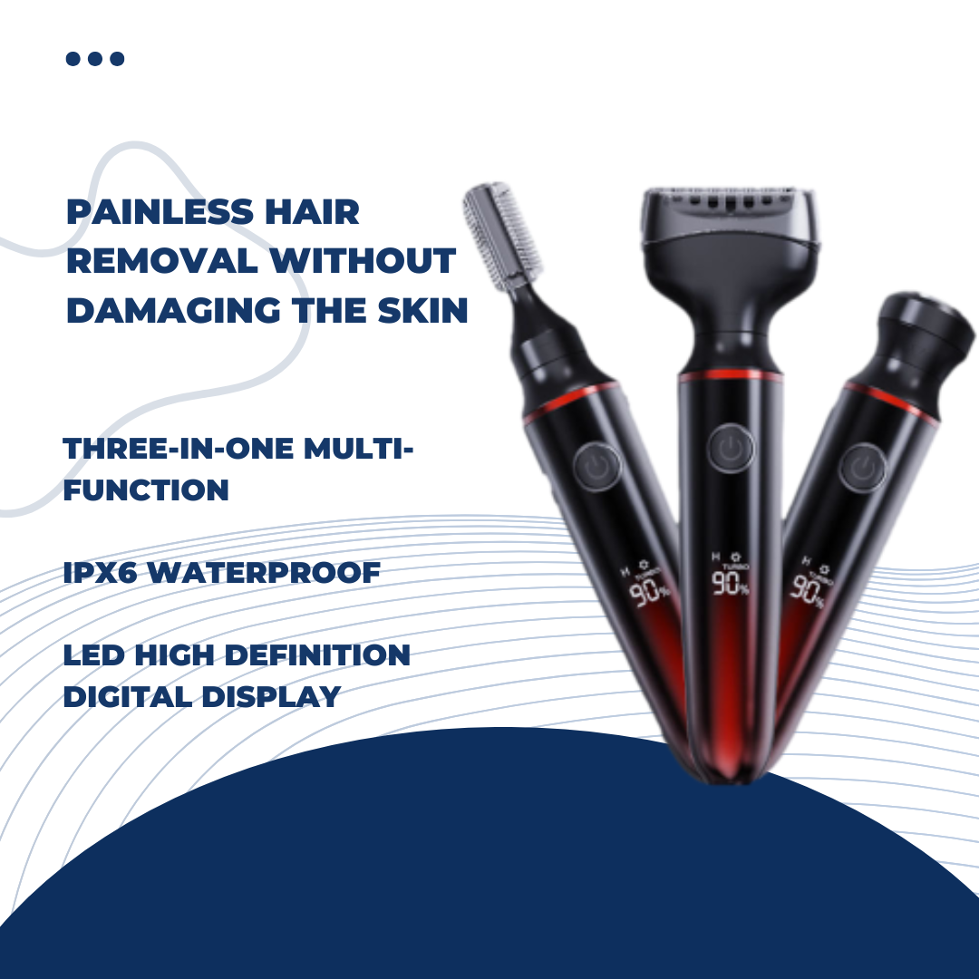 Shasoul 3-in-1 Body Trimmer