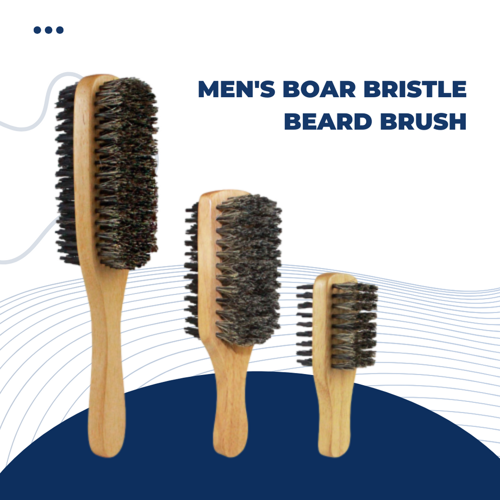 Shasoul Solid Wood Beard Brush