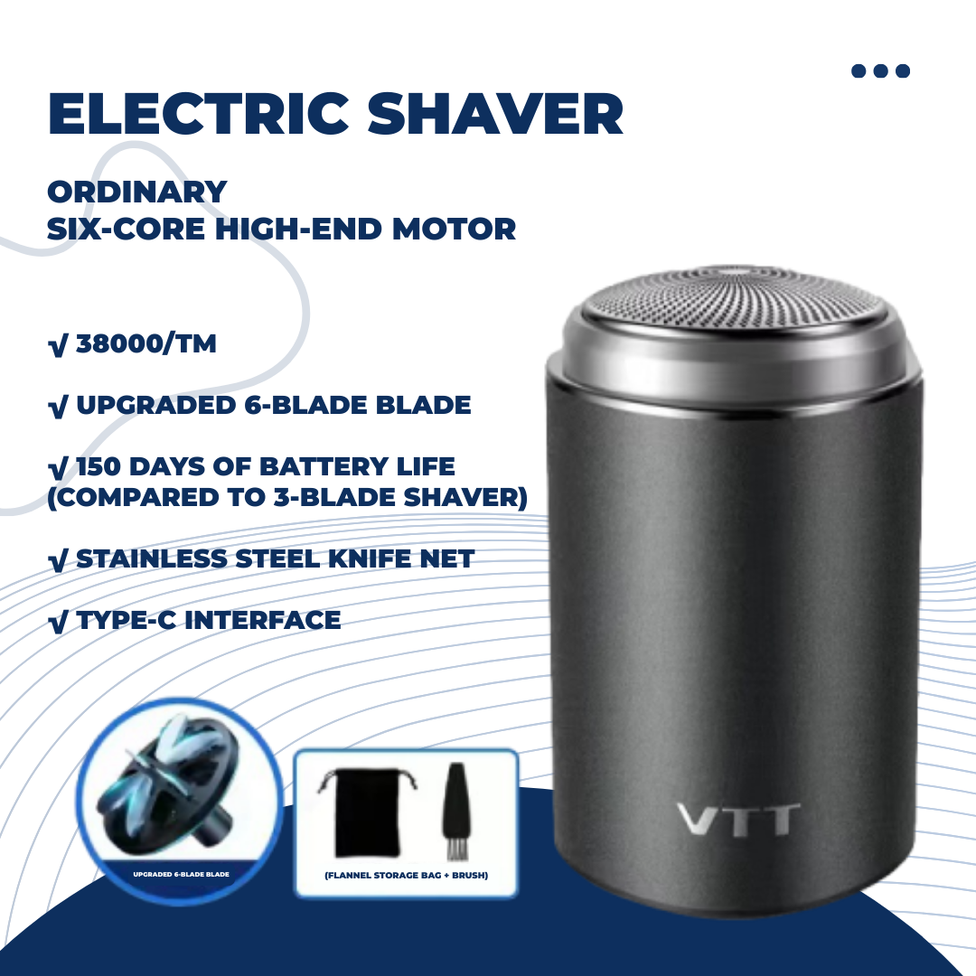 Shasoul Portable 6-Blade Shaver