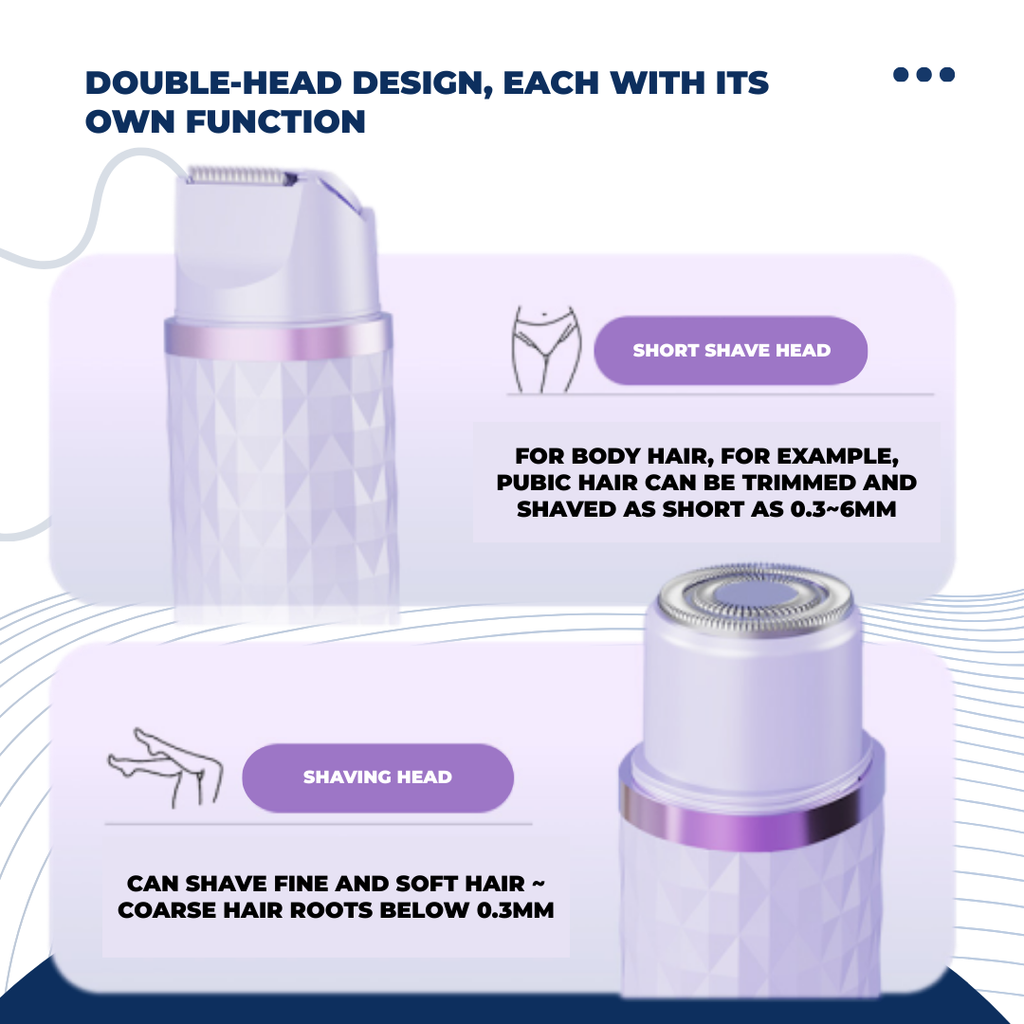 Shasoul Double-Head Hair Remover