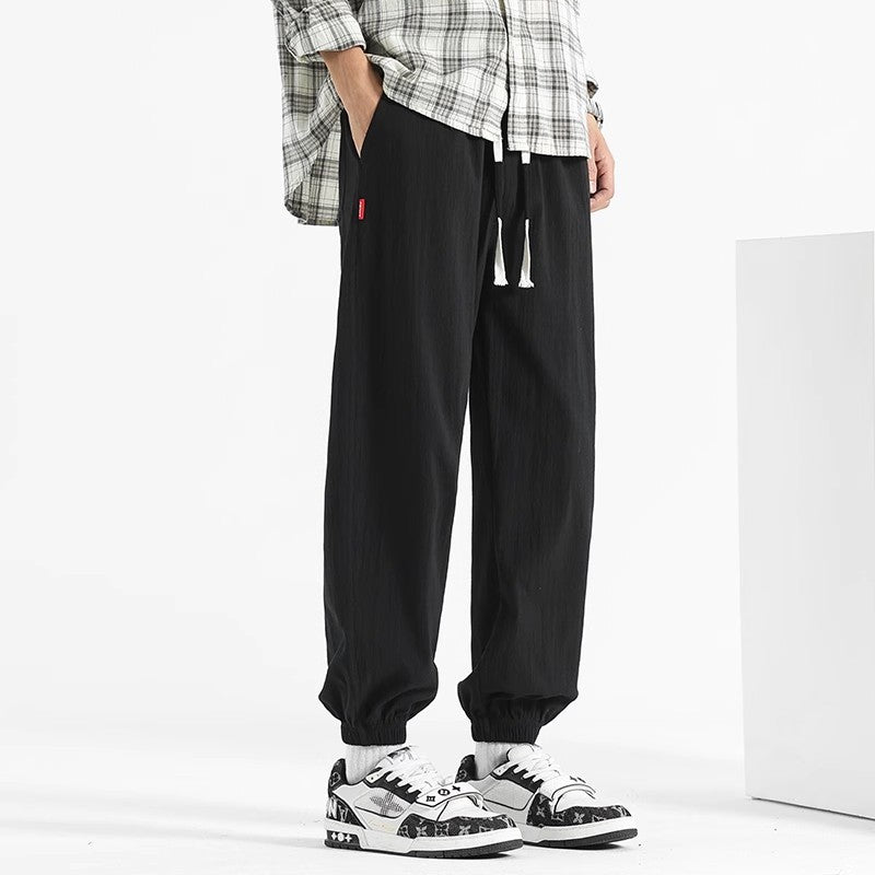 Baggy Straight-Leg Pants