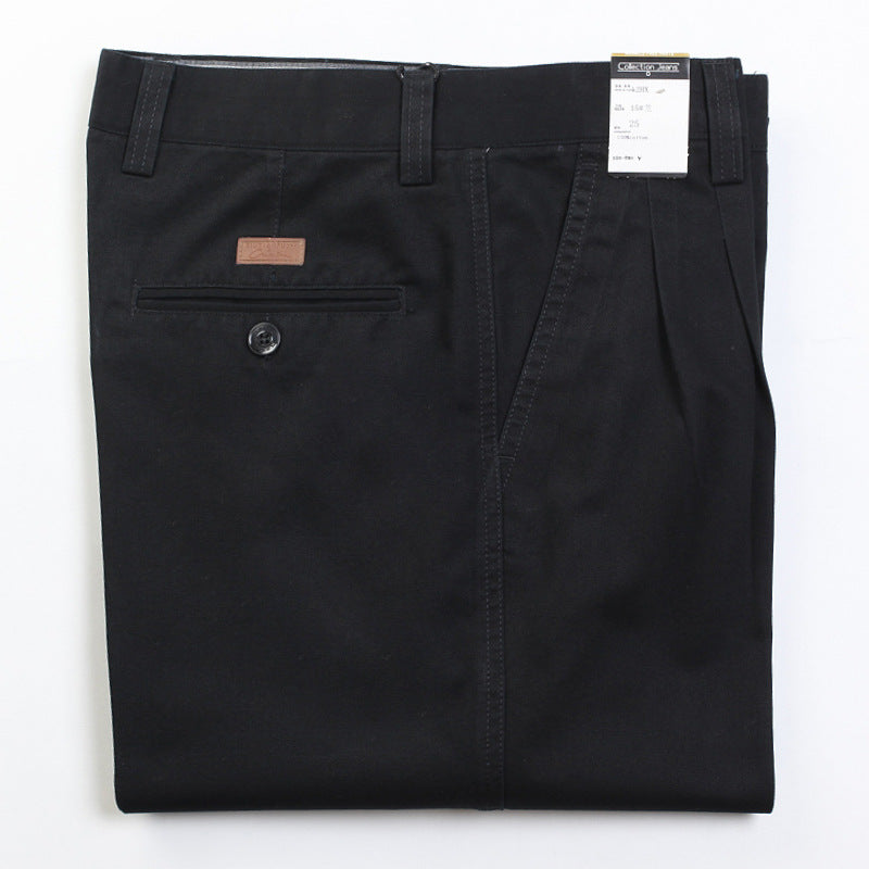 Men's High-Waist Comfort Trousers