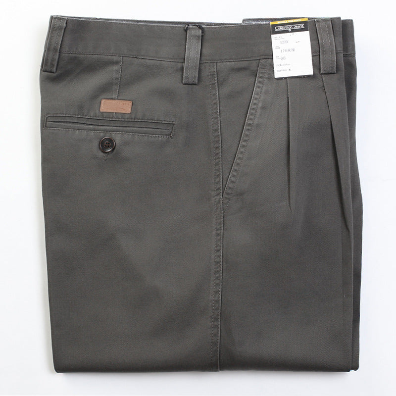 Men's High-Waist Comfort Trousers