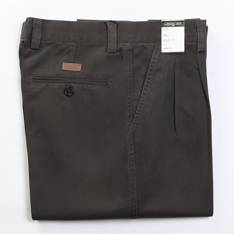 Men's High-Waist Comfort Trousers