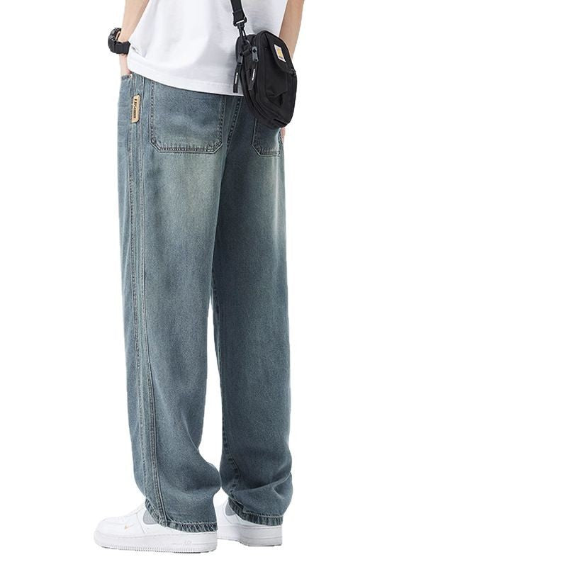 Loose-fit Denim Trousers