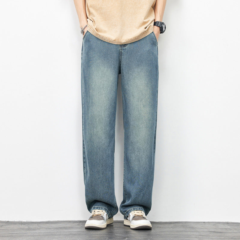 Loose-fit Denim Trousers