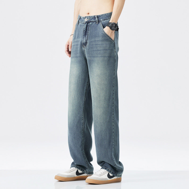Loose-fit Denim Trousers