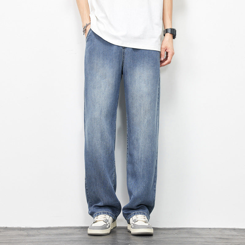 Loose-fit Denim Trousers