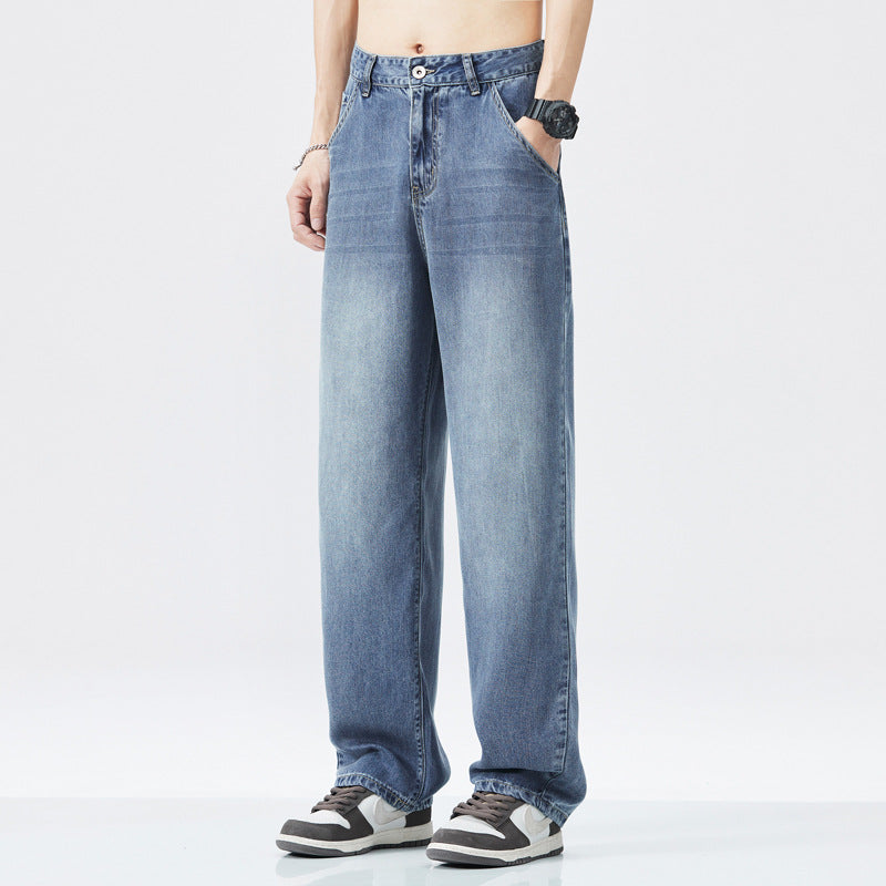 Loose-fit Denim Trousers