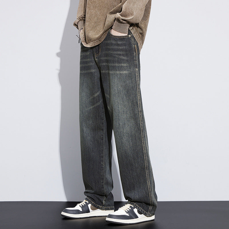 Loose-fit Denim Trousers