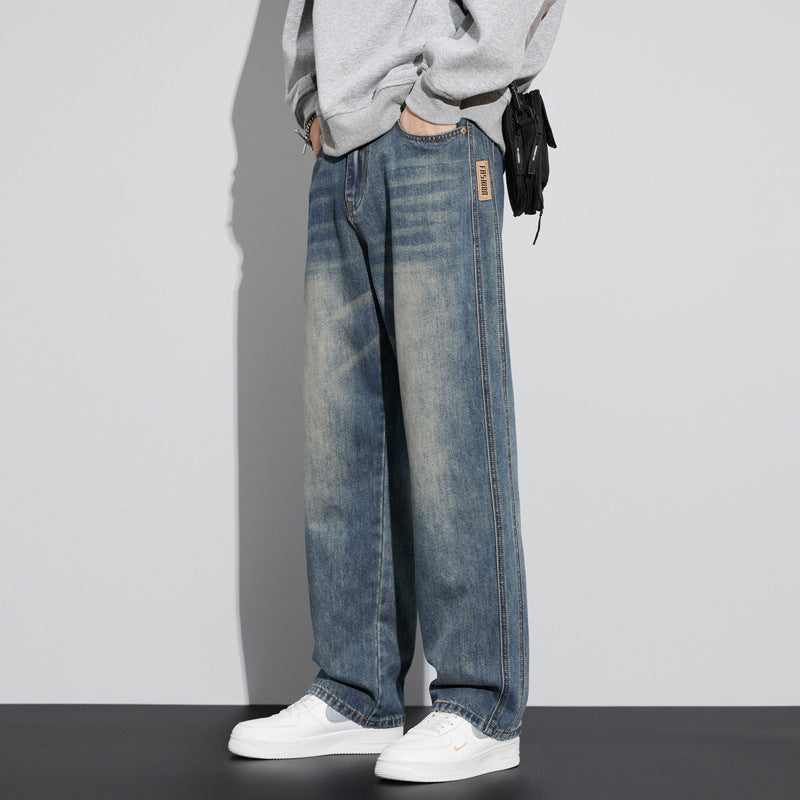 Loose-fit Denim Trousers