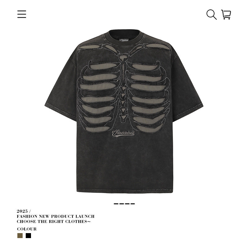Skeleton Ribs T-Shirt