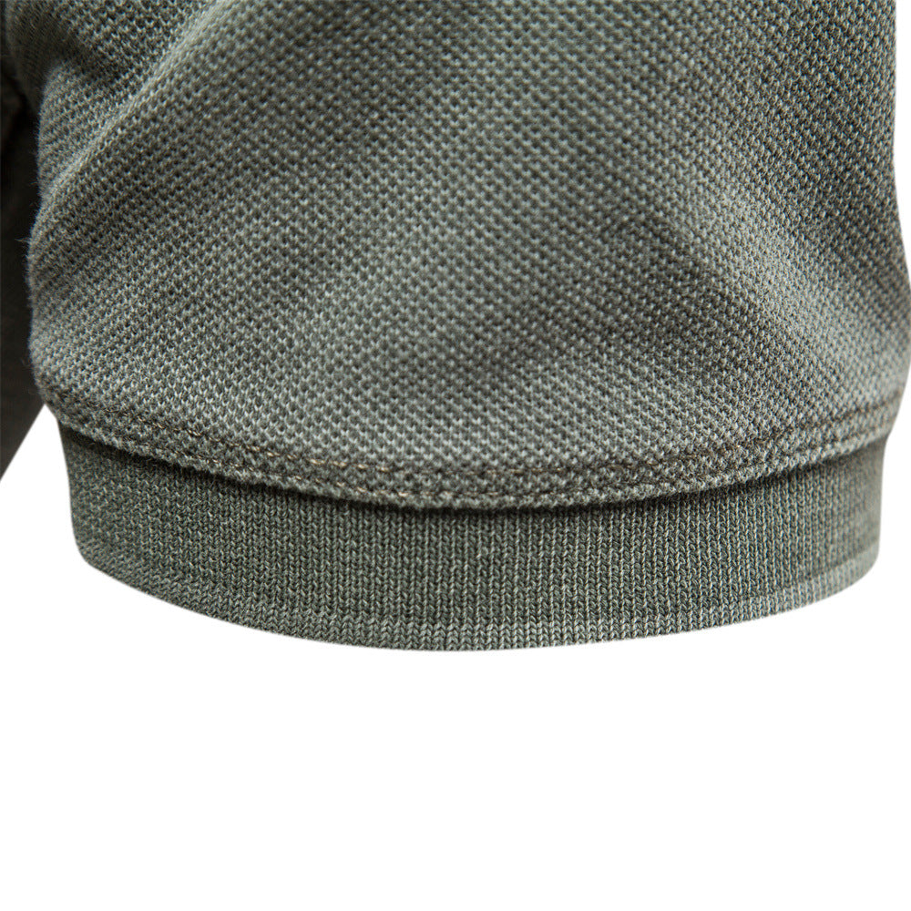 Men's Casual Cotton Polo Shirt