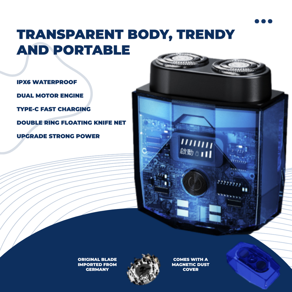 Shasoul Transparent Body Shaver