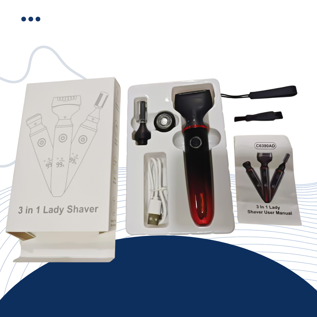 Shasoul 3-in-1 Body Trimmer