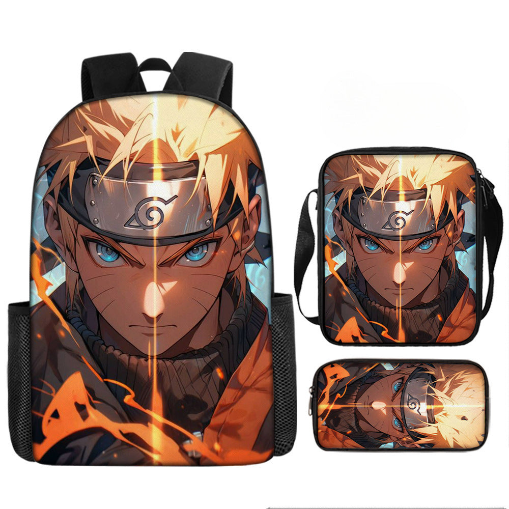 Naruto Anime Backpack Set