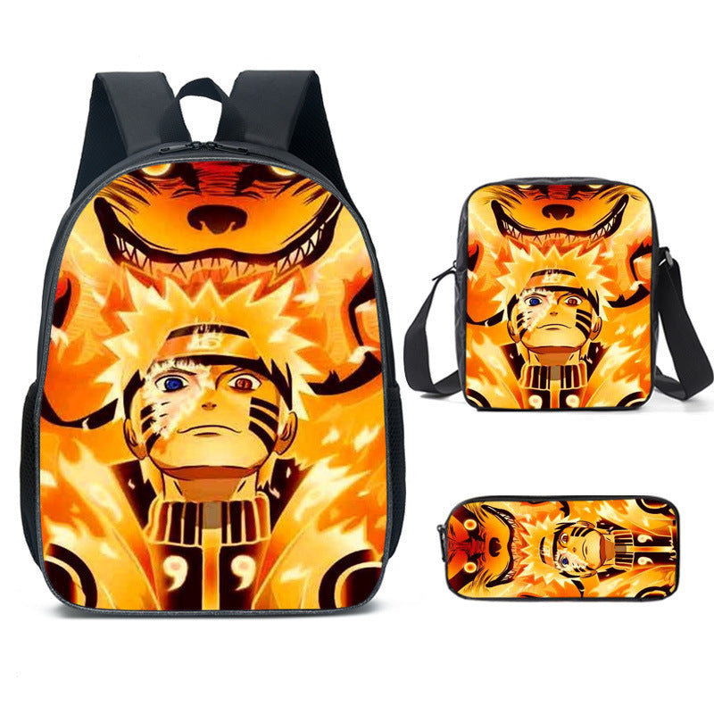 Naruto Anime Backpack Set