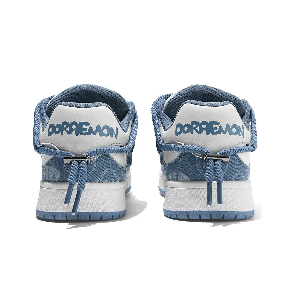 Doraemon deconstructs double shoelaces