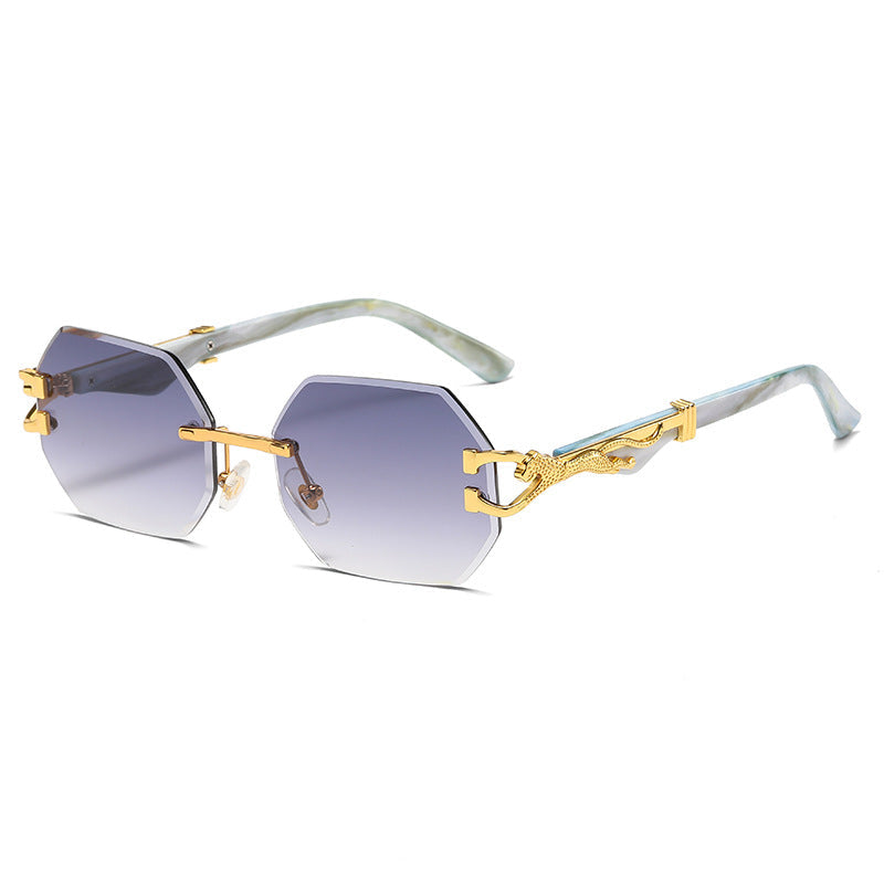 Octagon-frame Sunglasses