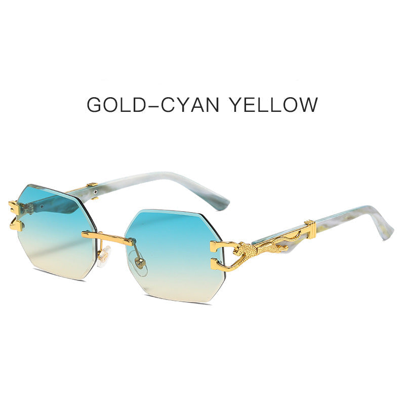 Octagon-frame Sunglasses