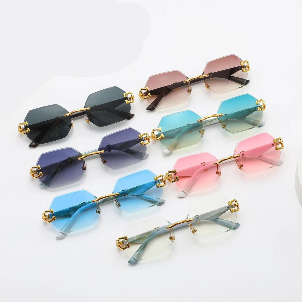 Octagon-frame Sunglasses