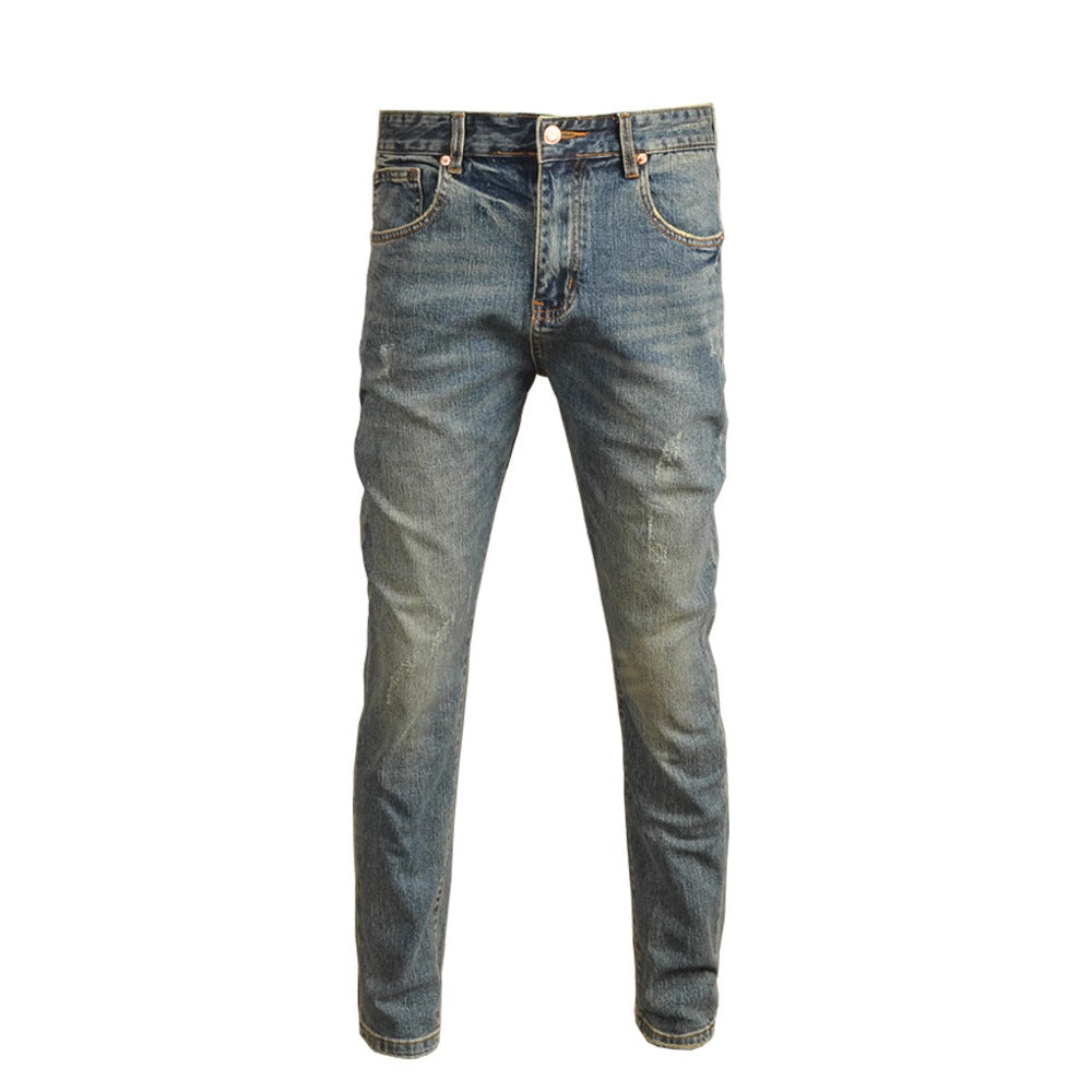 Slim-Fit Vintage Jeans
