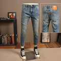 Slim-Fit Vintage Jeans