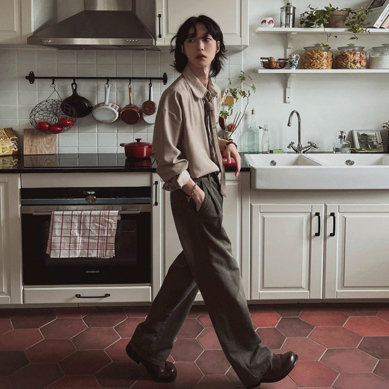 MYQ Drapey Straight Jeans