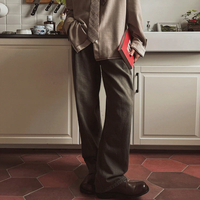 MYQ Drapey Straight Jeans