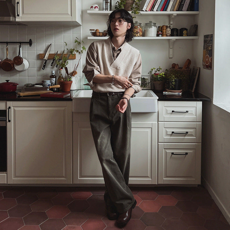 MYQ Drapey Straight Jeans