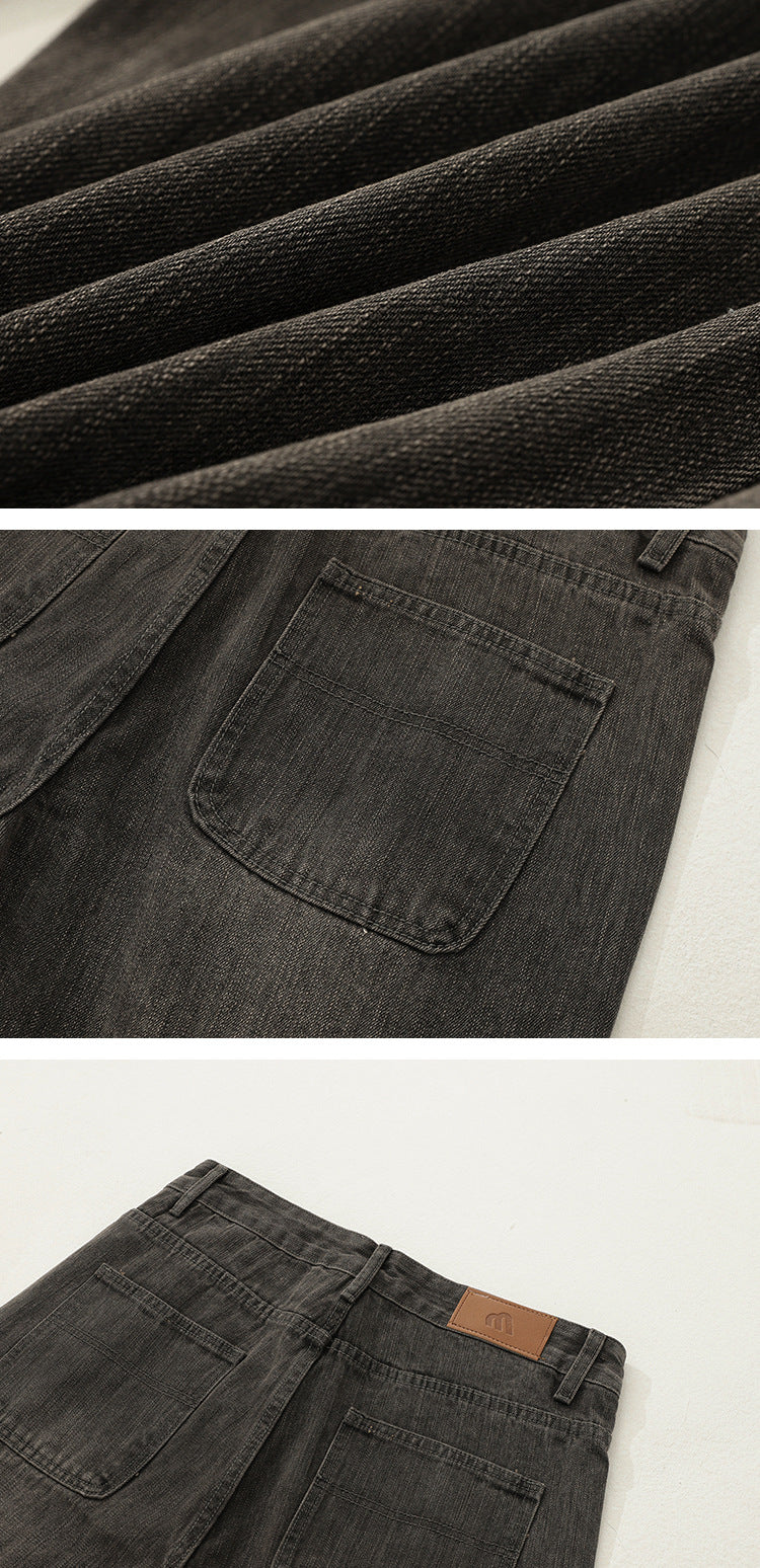 MYQ Drapey Straight Jeans